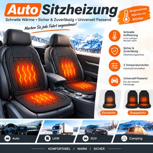 Auto sitzheizung deluxe 3 - 2x,