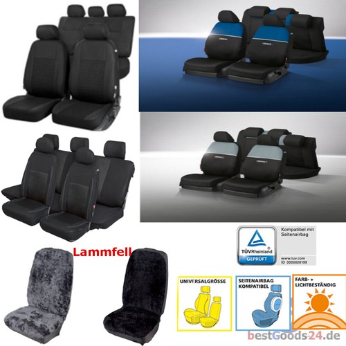 Autositzbezug set snap fit - set, snap-fit