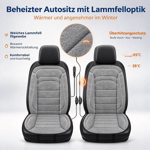 Auto sitzheizung 12v mit - 12v,